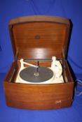 A VINTAGE PYE BLACKBOX RECORD PLAYER