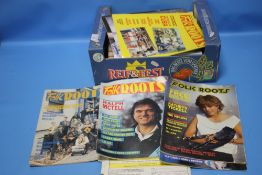 THIRTY SIX ISSUES OF 'FOLK ROOTS' MAGAZINE 1980S