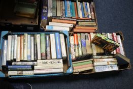 THREE TRAYS OF HARDBACK NOVELS