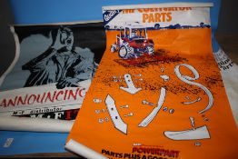 MASSEY FERGUSON 1965-1965 WINTER PAYMENT PLAN ADVERTISING POSTER, together with a quantity of