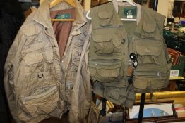 TWO ORVIS FISHING JACKETS XL AND XXL