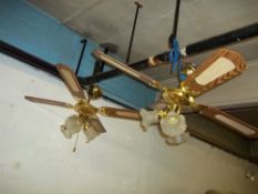 TWO CEILING FANS
