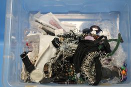 A COLLECTION OF COSTUME JEWELLERY