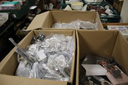 THREE BOXES OF COSTUME JEWELLERY A/F