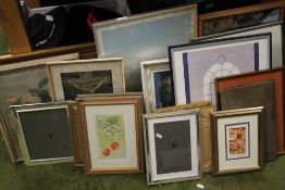 A QUANTITY OF PICTURES AND PRINTS