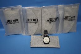 FIVE JEDIR CHRONOMETER WRIST WATCHES A/F