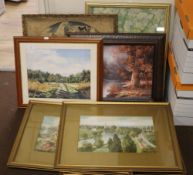 A QUANTITY OF PICTURES AND PRINTS