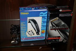 THREE PAIRS OF HAIR CLIPPERS