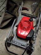 A HONDA PETROL LAWNMOWER
