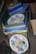 TWO BOXES OF BOXED WEDGWOOD COLLECTORS PLATES