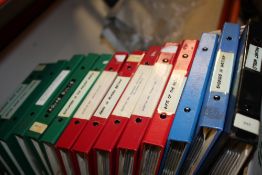 A BOX OF VINTAGE PROJECTOR SLIDES