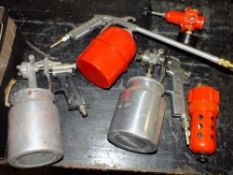 THREE PAINT SPRAYERS
