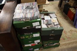 TEN TRAYS OF ASSORTED CD'S