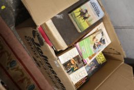 A LARGE BOX OF ASSORTED BOOKS