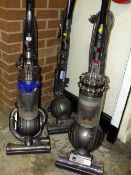 THREE MODERN DYSON VACUUMS ( SPARES AND REPAIRS )