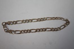A STERLING SILVER BRACELET