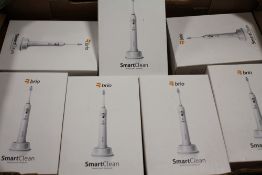 A TRAY OF BOXED BRIO SMARTCLEAN ELECTRIC TOOTHBRUSHES