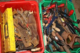 THREE BOXES OF TOOLS AND PARTS ETC