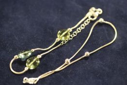 TWO MODERN SILVER / 925 BRACELETS - APPROX 5.9G