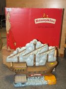 A BOXED ROYAL DOULTON BUNNYKINS 'HMS BUNNYKINS' DISPLAY STAND