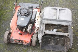 A CHAMPION PETROL LAWNMOWER A/F