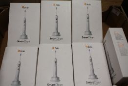 A TRAY OF BOXED BRIO SMARTCLEAN ELECTRIC TOOTHBRUSHES