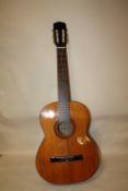A TENADA ACOUSTIC GUITAR MODEL No: C103 IN CARRY CASE A/F