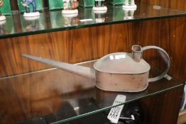 A COPPER WATERING CAN