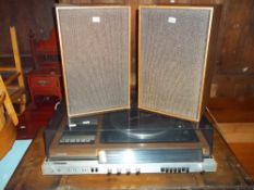 A RETRO SONY STEREO MUSIC SYSTEM HMK40A MODEL