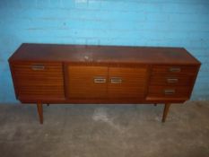 A RETRO TEAK TYPE SIDEBOARD