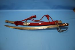 AN INDIAN DRESS SWORD