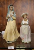 TWO NAO BY LLADRO FIGURES