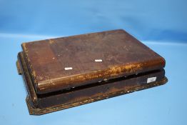 A CANTEEN OF CUTLERY IN WOODEN BOX