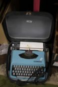 A CASED CONSUL TYPEWRITER