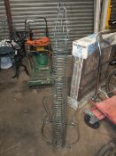 A CELLO SHAPED METAL CD HOLDER