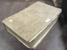 AN ANTIQUE COPY OF THE BOOK OF MARTYRS A/F