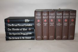 A COLLECTION OF FOLIO SOCIETY BOOKS TO INCLUDE SIX VOLUMES OF WINSTON S. CHURCHILL 'THE SECOND WORLD