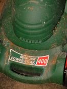 A QUALCAST POWER-TRAK 400 ELECTRIC LAWNMOWER - HOUSE CLEARANCE