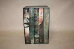 A BOX FOLIO SOCIETY GEORGE ORWELL COMPLETE NOVELS FIVE BOOK SET