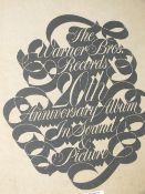 A BOXED WARNER BROS RECORDS 20TH ANNIVERSARY ALBUM IN SOUND AND PICTURE