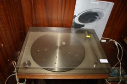 A BANG & OLUFSEN BEOGRAM 1202 PLUS B & O BOOKLET