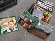 A BOX OF CLASSICAL LP RECORDS