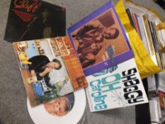 A BAG OF LP RECORDS TO INCLUDE BREAD, THE CARPENTERS ETC.