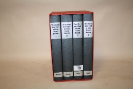 A SET OF FOUR FOLIO SOCIETY 'THE RISE AND FALL OF THE THIRD REICH' BOOKS