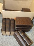 A BOX OF ODHAM'S PRESS CHARLES DICKENS BOOKS