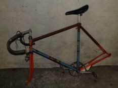 A JACK TAYLOR BICYCLE FRAME A/F