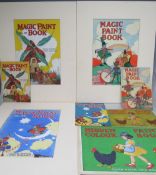 BARBARA CONSTANCE FREEMAN. Three illustrations for the covers of children's 'Magic Paint Books', no.