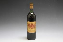 1 BOTTLE OF CHATEAU BATAILLEY GRAND CRU CLASSE PAUILLAC 1981, very top shoulder