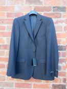 A HUGO BOSS DARK NAVY JACKET SIZE GB 50, 'Pasinin 2' fully lined jacket, new with tags
