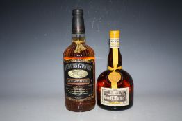 1 LITRE BOTTLE OF SOUTHERN COMFORT RESERVE, together with 1 bottle of Grand Marnier (2)